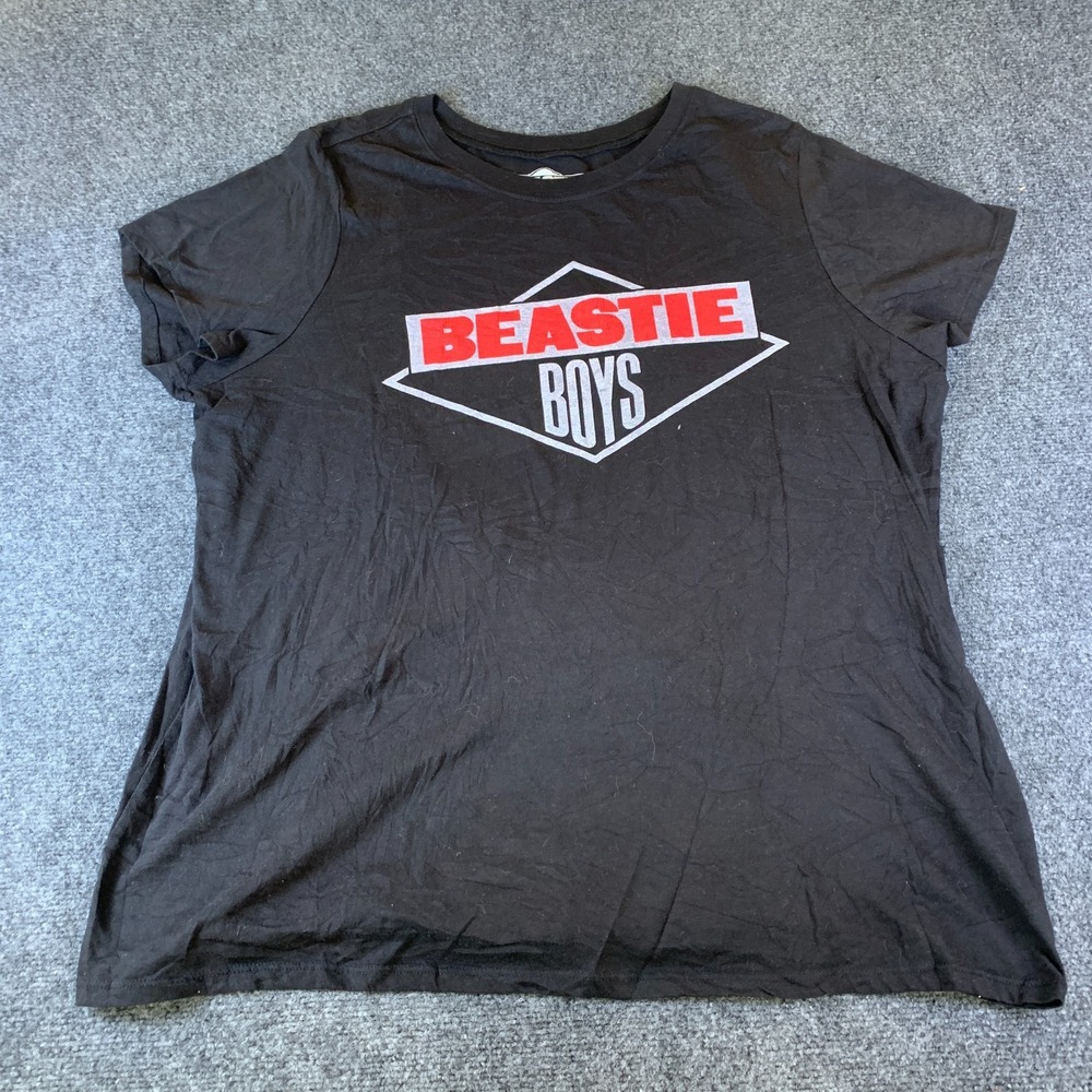 Beastie Boys T-Shirt Unisex 3 Black Logo Cotton Crew Neck Hip Hop Music Pullover